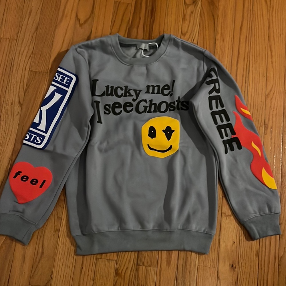 NWT- Kanye West Yeezy "I See Ghosts" crewneck sweatshirt
